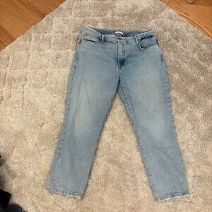 Good American Light Wash Jeans, size 30
